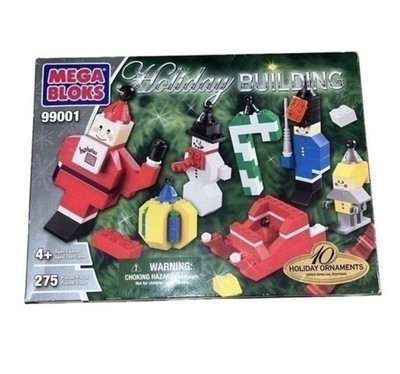 Mega Bloks 99001 Holiday Building Christmas Ornaments Special Edition, 2003