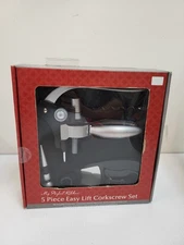 My Perfect Kitchen 5 Piece Easy Lift Corkscrew Set - Zink Alloy