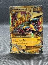 M M Manectric EX (120 Secret Rare) 120/119 XY - Phantom Forces Pokemon Danneggiato