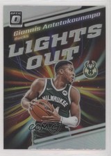 2023-24 Panini Donruss Optic Lights Out Holo Prizm Giannis Antetokounmpo #8 04dh