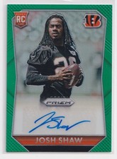 2015 Panini Prizm Rookie Green Josh Shaw RC Auto /99 #RS-JS