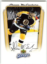 2005-06 Upper Deck MVP #33 Shawn McEachern Boston Bruins