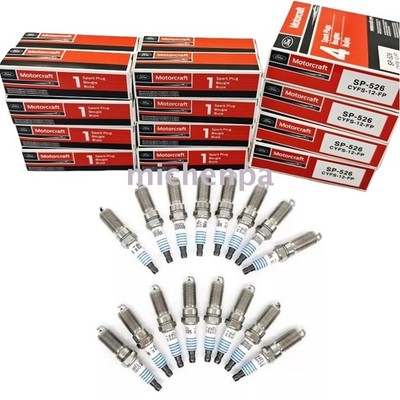 16Pcs Motorcraft SP526 Double Platinum Spark Plugs For F-150 F-250 6.2 6.7L New