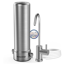 Waterdrop BS13 Under Sink Water Filter, 6 Stage Stainless Steel