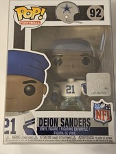 Deion Sanders Funko Pop! Football #92 Cowboys Vaulted with Shield