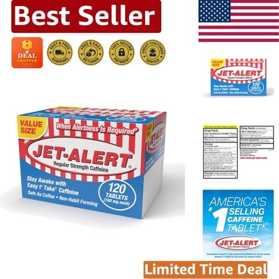 Convenient 100 MG Caffeine Tabs - 120 Count for Effective Energy Management