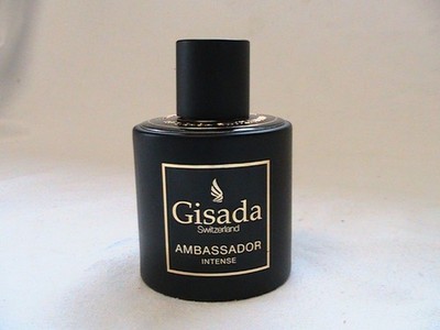 1 AMBASSADOR INTENSE EAU DE PARFUM BY GISADA SWITZERLAND 3.4 OZ. 8-10 SPRAYS