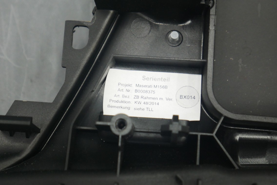 2014-2020 Maserati Ghibli Center Console Armrest Arm Rest B0008375 OEM