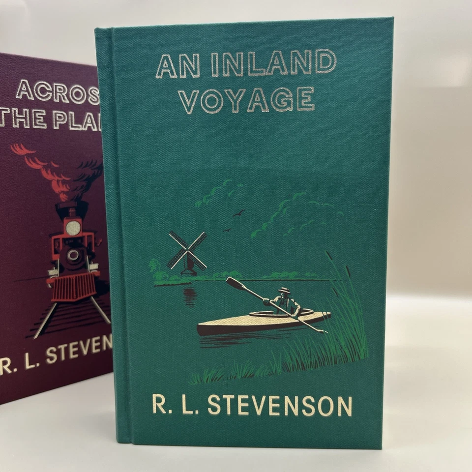 Travels with Robert Louis Stevenson Lot 3 Limited Edition Folio Society HC Books - Image 3 of 4