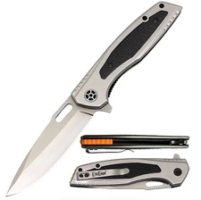 ElitEdge 8.5 inch Drop Point  Ball Bearing EDC Assisted open knife