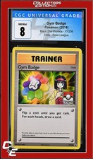 XY Black Star Promo Gym Badge XY206 Pokemon League CGC 8 on eBay