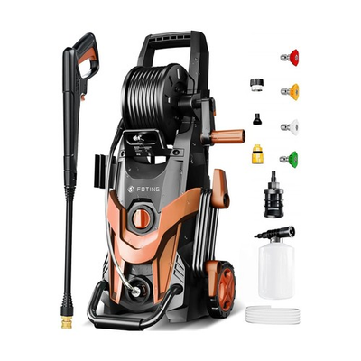 #ad High Power Pressure Washer 4500PSI with 4 Quick Connect NozzlesInlet Hose amp; ... $189.39