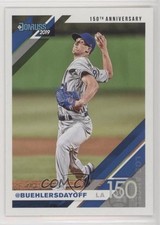 2019 Panini Donruss Variation 150th Anniversary 55/150 Walker Buehler #133 07dw