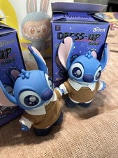 TOPTOY Disney Stitch DRESS-UP SHOW Series Vinyl Plush - MATURE STYLE OPENED/NEW 