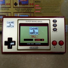 Nintendo Game & Watch SM-35 Super Mario Bros Handheld Console No Charger - Works