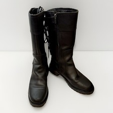 Harley-Davidson Women's Alexa Back Lace Black Leather Motorcycle Boots D85167 10