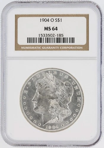 1904-O Morgan Silver Dollar NGC MS64 S$1 New Orleans Minted No Reserve