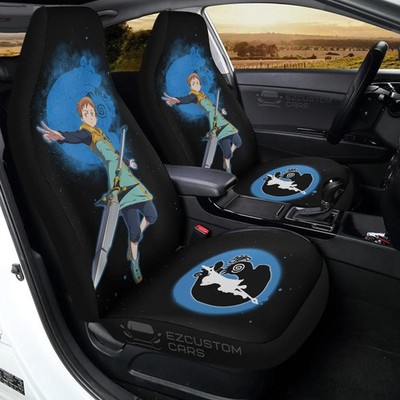 King Grizzly Sloth Sin Car Seat Covers Custom 7 Deadly Set Of 2 Car Accessories