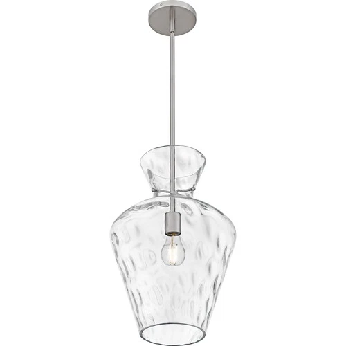 Quoizel QMP6806 Hollis 12"W Pendant - Nickel - Picture 11 of 12