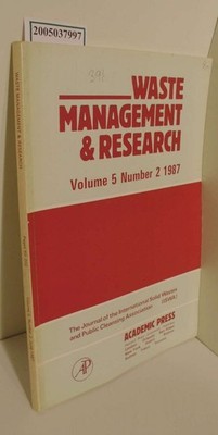 Waste Management & Research / Volume 5 / Number 2 / 1987 The Journal of the Inte