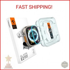 Spigen Tempered Glass Screen Protector for 49mm Apple Watch Ulra