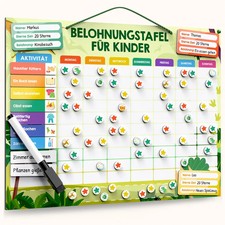Edubini Belohnungstafel® für Kinder Dinosaurier