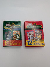 1990 NFL Collect-A-Books Lot of 24 Hot Players w/ Boxes – Marino Aikman Elway