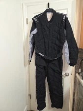 sparco conquest racing suit size 64 sfi3.2A/5 one piece scca,nasa,imsa,stock car