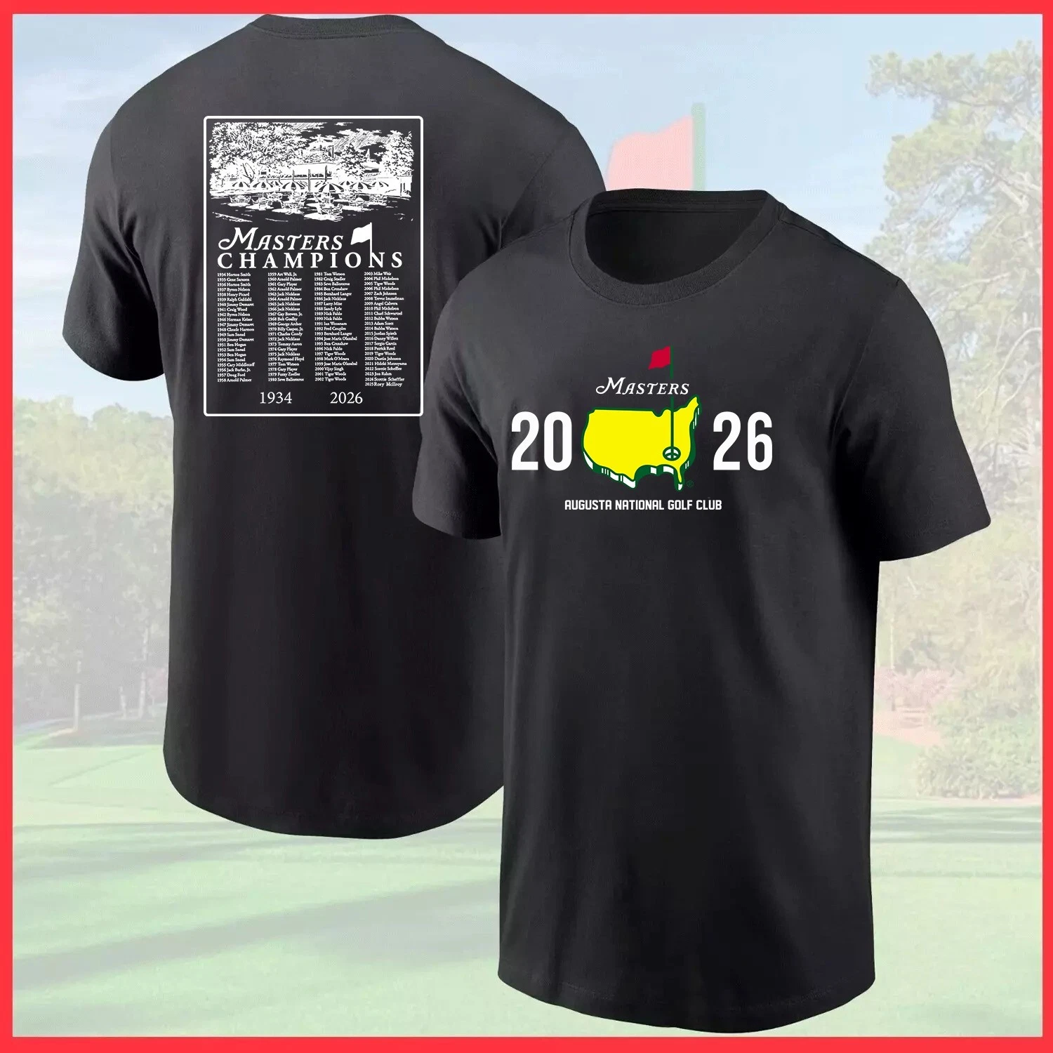Augusta National Golf Club Tee - 2026 Masters Tournament Shirt