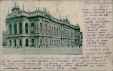 B576 Belgium Antwerp Flemish Theater postcard 1901