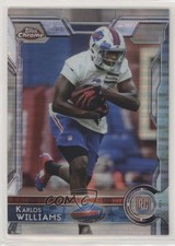 2015 Topps Chrome Rookies Pulsar Refractor Karlos Williams #141 00em