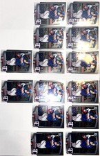 2025 Bowman Draft Malcolm Moore BDC-191 Chrome 14 Card Lot Prospects Rangers
