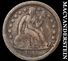 1841-O Seated Liberty Dime - Scarce Semi-key Better Date No Reserve #E128