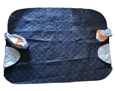 Car Windshield Cover Ice and Snow Side Mirror Cover Quilted For Sedan/SUV (A5)