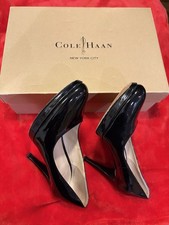 Cole Haan Women's Black Patent Pump Dayla Air. Size 11. Worn only A Few times.