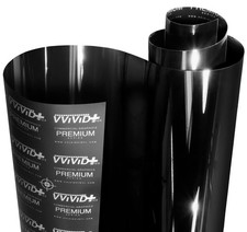 VViViD Ultra Gloss Premium Vinyl Car Wrap Film 1ft x 5ft, Piano Black