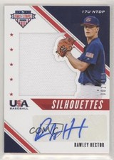 2020 Panini USA Baseball Stars & Stripes 1/199 Rawley Hector #USJ-RH Auto 0g4