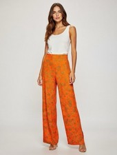 Versace Hose orange Quallenprint Münzen Gr. 42 neu