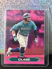 Topps 2024 Stadium Club Jonatan Clase Pink Rookie Seattle Mariners #173 MLB