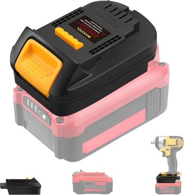 Adaptor for Stanley Fatmax V20 battery convert for Dewalt 20V tool use