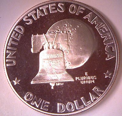 1976 S $1 Clad Type 1 Proof Ike Dollar | eBay