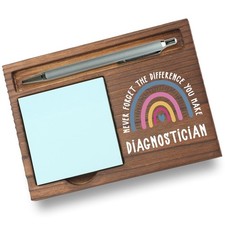 Diagnostician Gifts Sticky Note Holder, Thank You Gift for Educational Diagno...