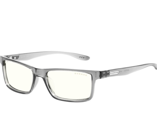GUNNAR - Blue Light Reading Clear Glasses - Vertex +2.5 - Gray Crystal - NEW