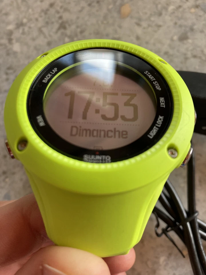 Montre Sport Running Suunto Ambit3 RUN Lime. Avec câble. - Photo 2/4