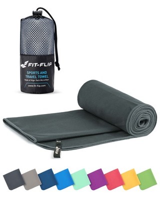 FIT-FLIP  Mikrofaser Handtuch Badetuch Strandtuch Microfaser Reisehandtuch