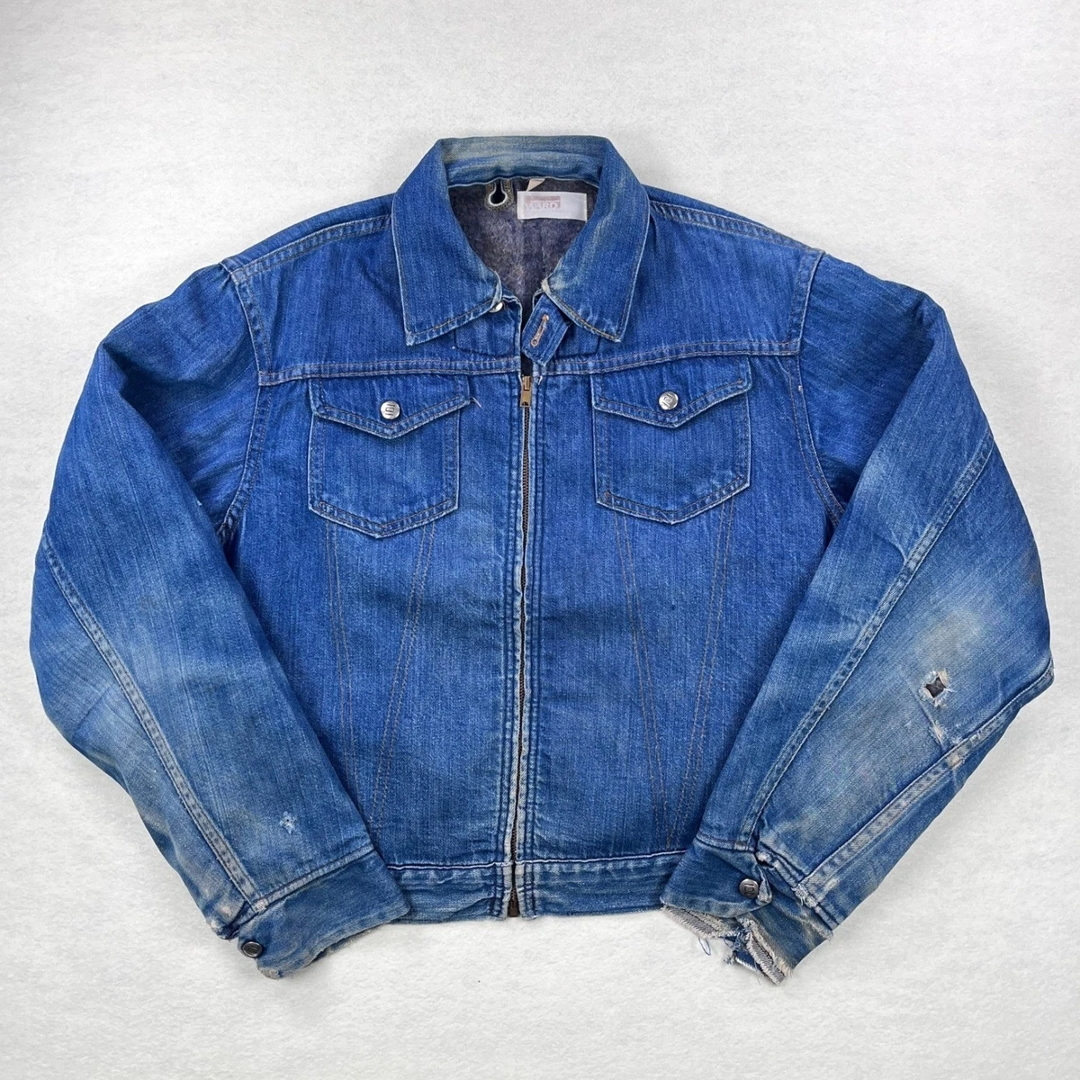Denim Vintage Outerwear Coats & Jackets for Men for Sale - eBay