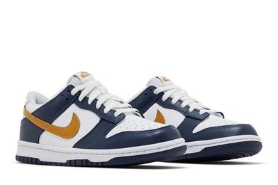 Nike Dunk Low GS 'Midnight Navy Wheat' FB9109-111 size 4Y