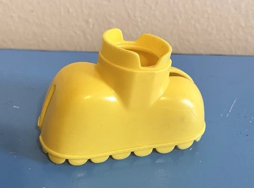 Vintage Fisher Price Little People #993 Castle Royal Saddle Yellow