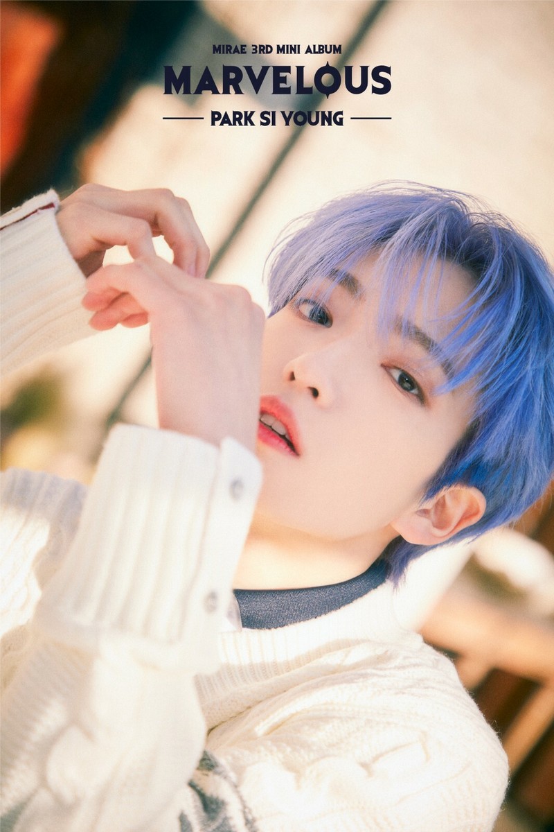 MIRAE 3rd Mini Album - [Marvelous] 3Ver SET CD+P.Book+3p Card+
