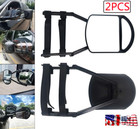 2Pcs Clip-On Mirror Extension Trailer Towing Dual Mirror Truck Blind Spot Mirror